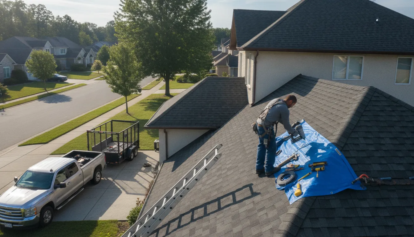 Roofing in Spring House